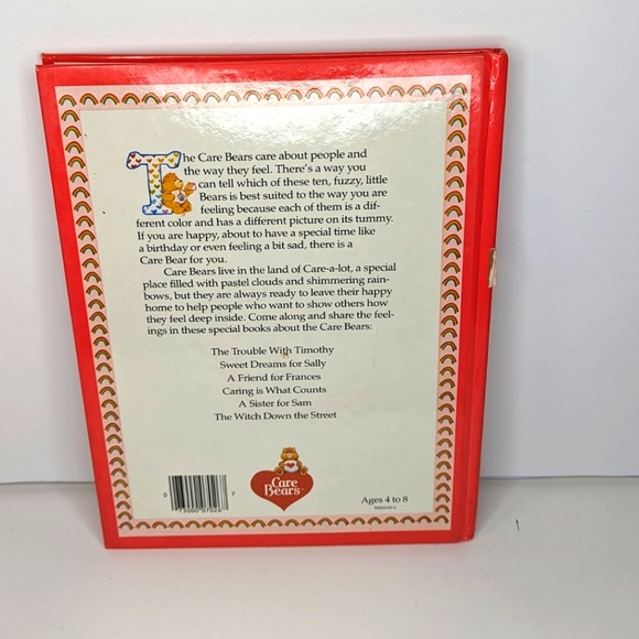 Vintage Lot 2 Care Bears Books Parker Brothers HC 80s - Picture 3 of 8